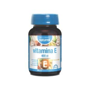 Vitamina E 400 UI 60 cápsulas Naturmil