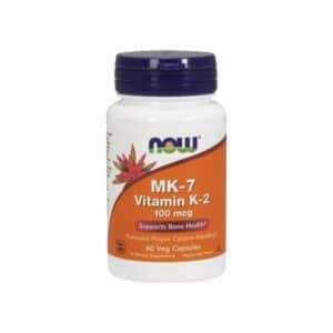 Vitamina K2 MK-7 100mcg 60 cápsulas Now