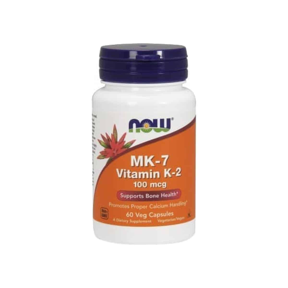 Vitamina K2 MK-7 100mcg 60 cápsulas Now