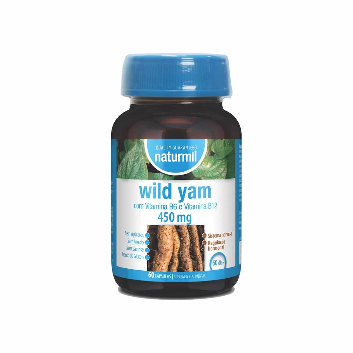 Wild Yam 450mg 60 comprimidos Naturmil